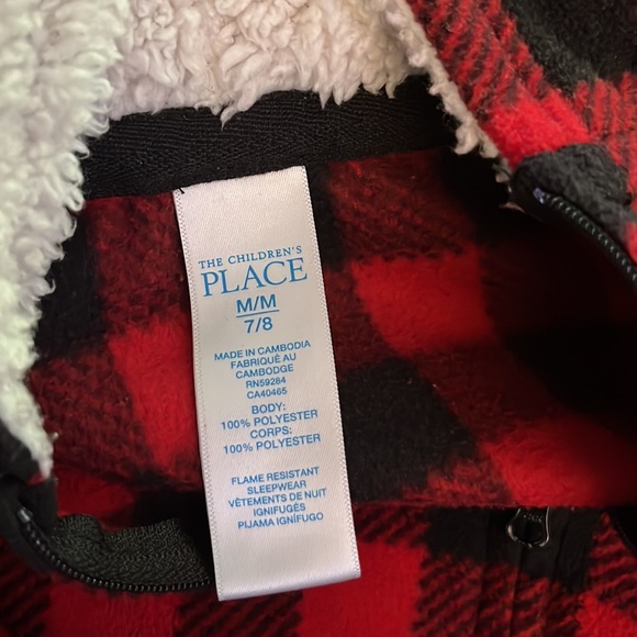 Childrens Place onesie pajama - Picture 5 of 5